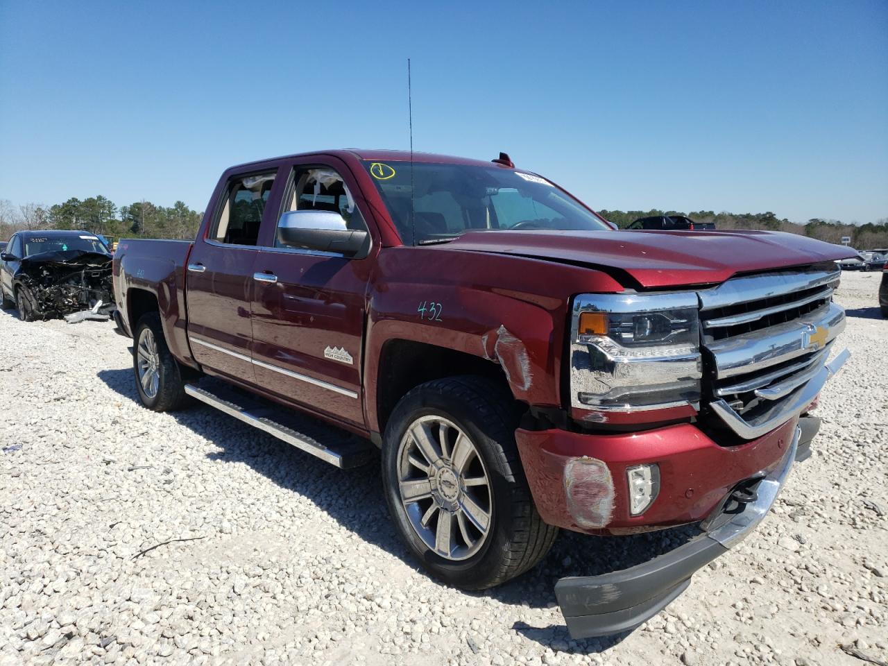 CHEVROLET SILVERADO 2017 with VIN 3GCUKTEJ4HG358806 - Photo from auction