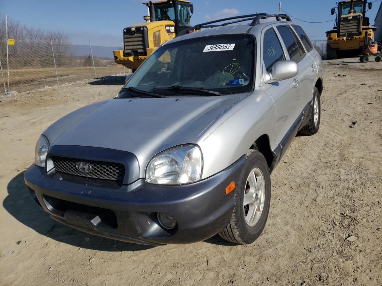 Photo 2 from auction – 2004 HYUNDAI SANTA FE G with VIN KM8SC73D24U853758