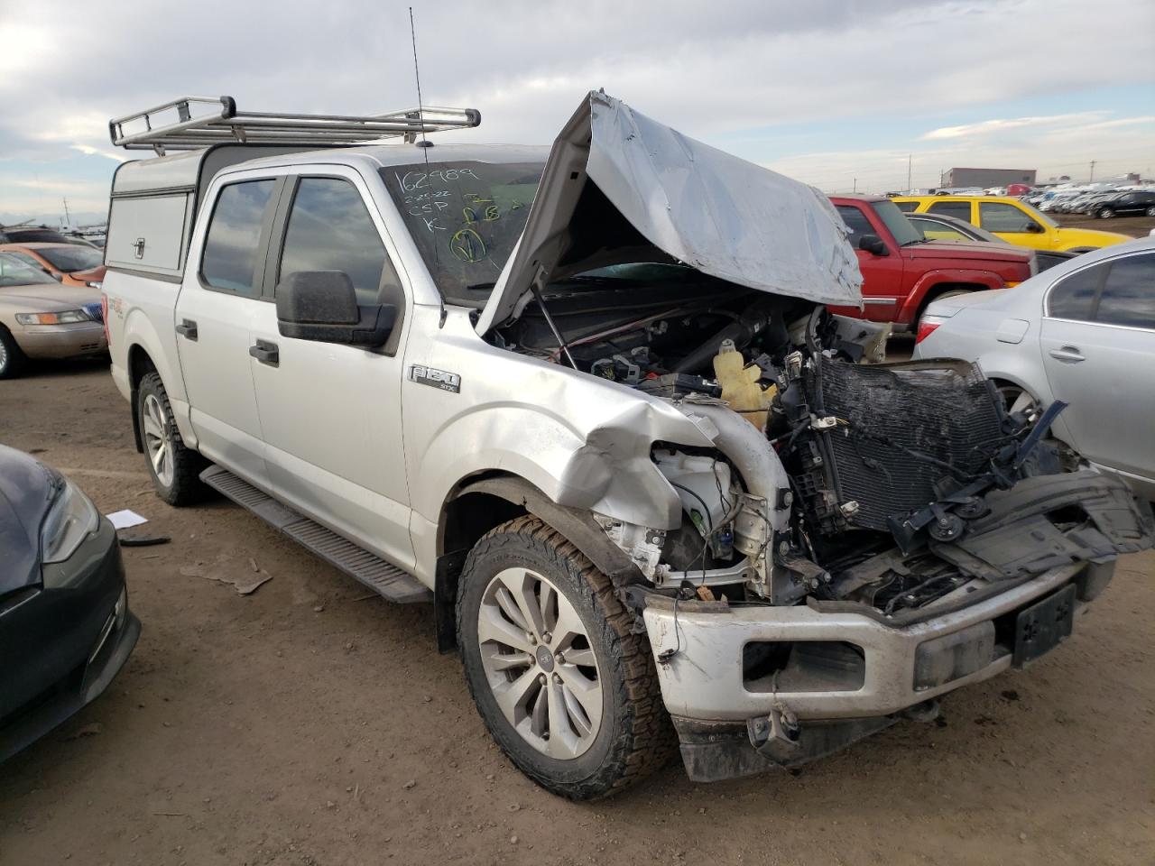 FORD F150 SUPER 2018 with VIN 1FTEW1EP9JKC52786 - Photo from auction