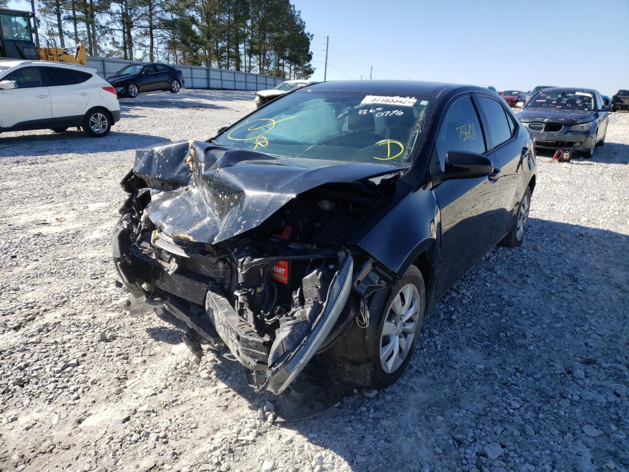 Photo 2 from auction – 2016 TOYOTA COROLLA L with VIN 2T1BURHE2GC710776
