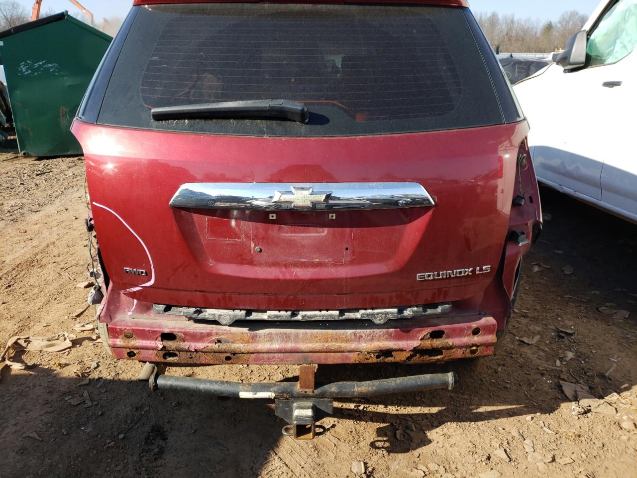 Photo 9 from auction – 2010 CHEVROLET EQUINOX LS with VIN 2CNFLCEW1A6398971