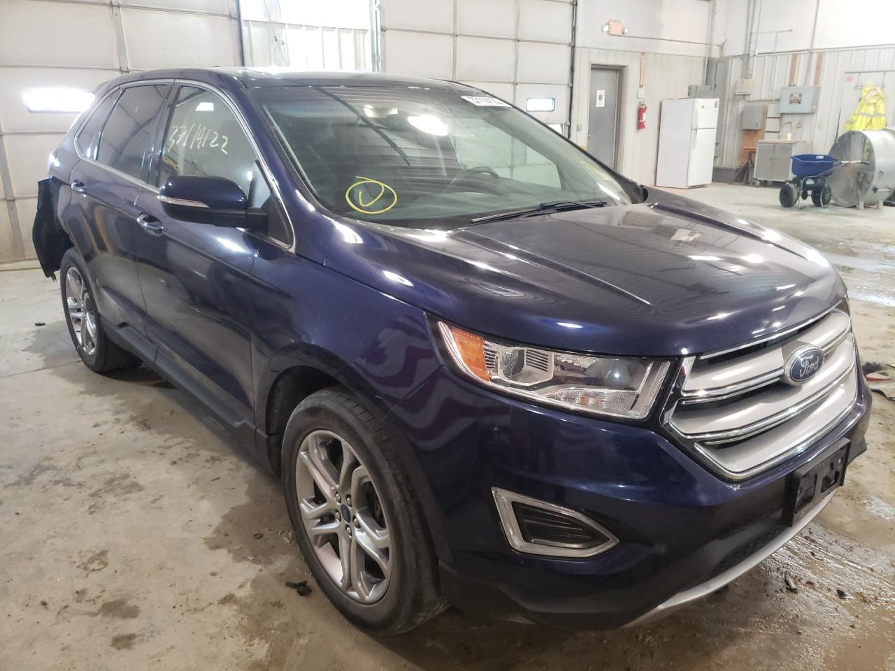 FORD EDGE TITAN 2016 with VIN 2FMPK4K89GBB66931 - Photo from auction