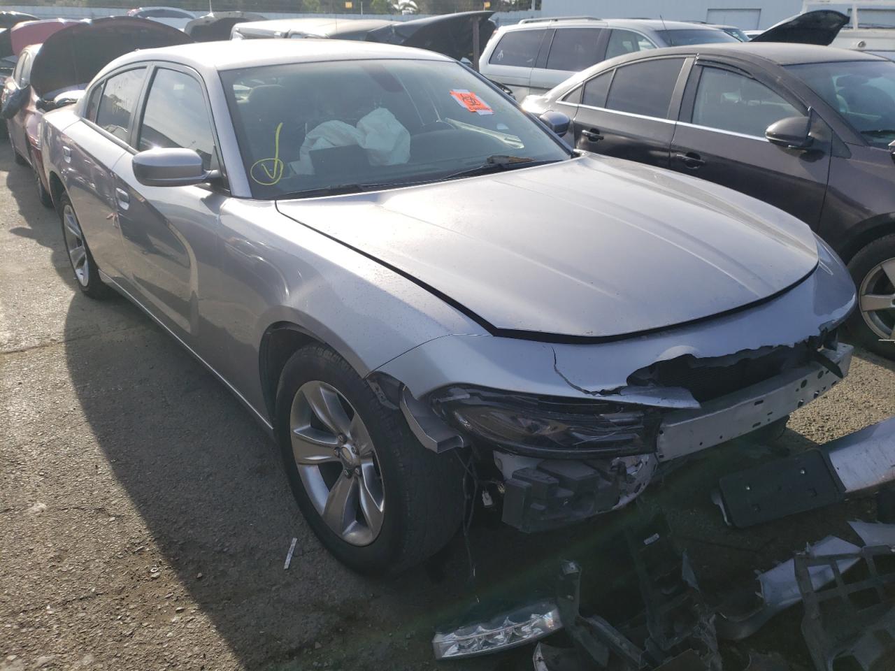 DODGE CHARGER SX 2018 with VIN 2C3CDXHG0JH156522 - Photo from auction