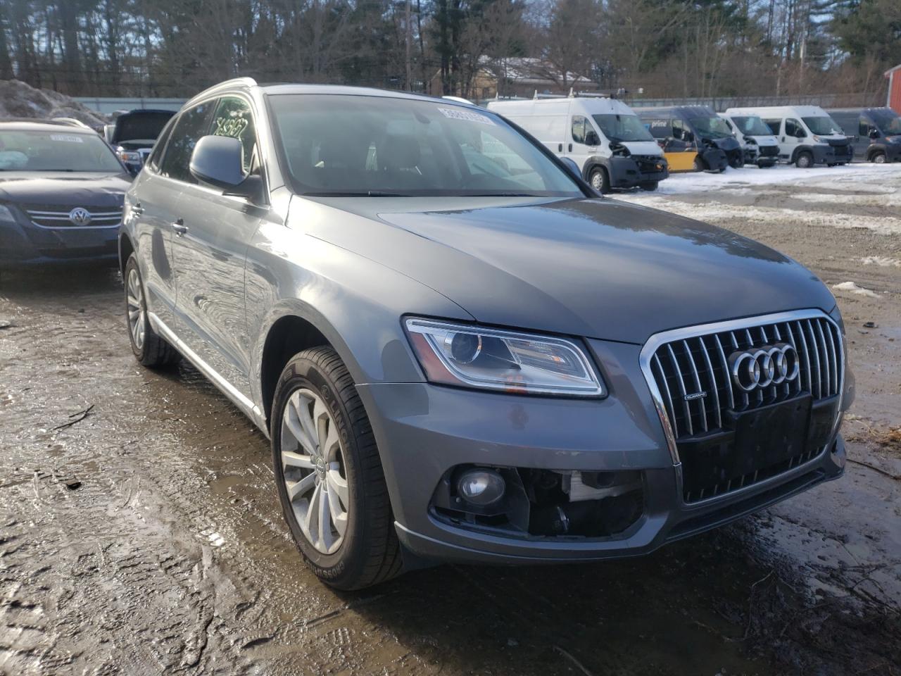AUDI Q5 PREMIUM 2014 with VIN WA1LFAFP5EA037529 - Photo from auction