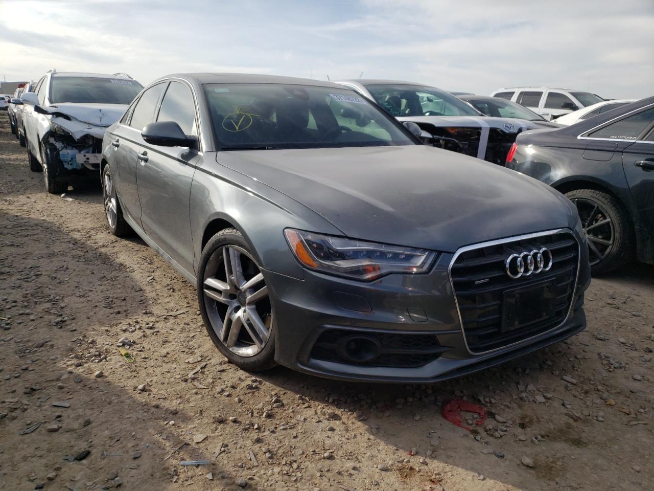AUDI A6 PRESTIG 2014 with VIN WAUHMBFC5EN044443 - Photo from auction
