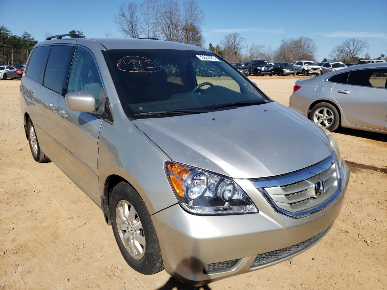 HONDA ODYSSEY 2009 with VIN 5FNRL38459B005104 - Photo from auction