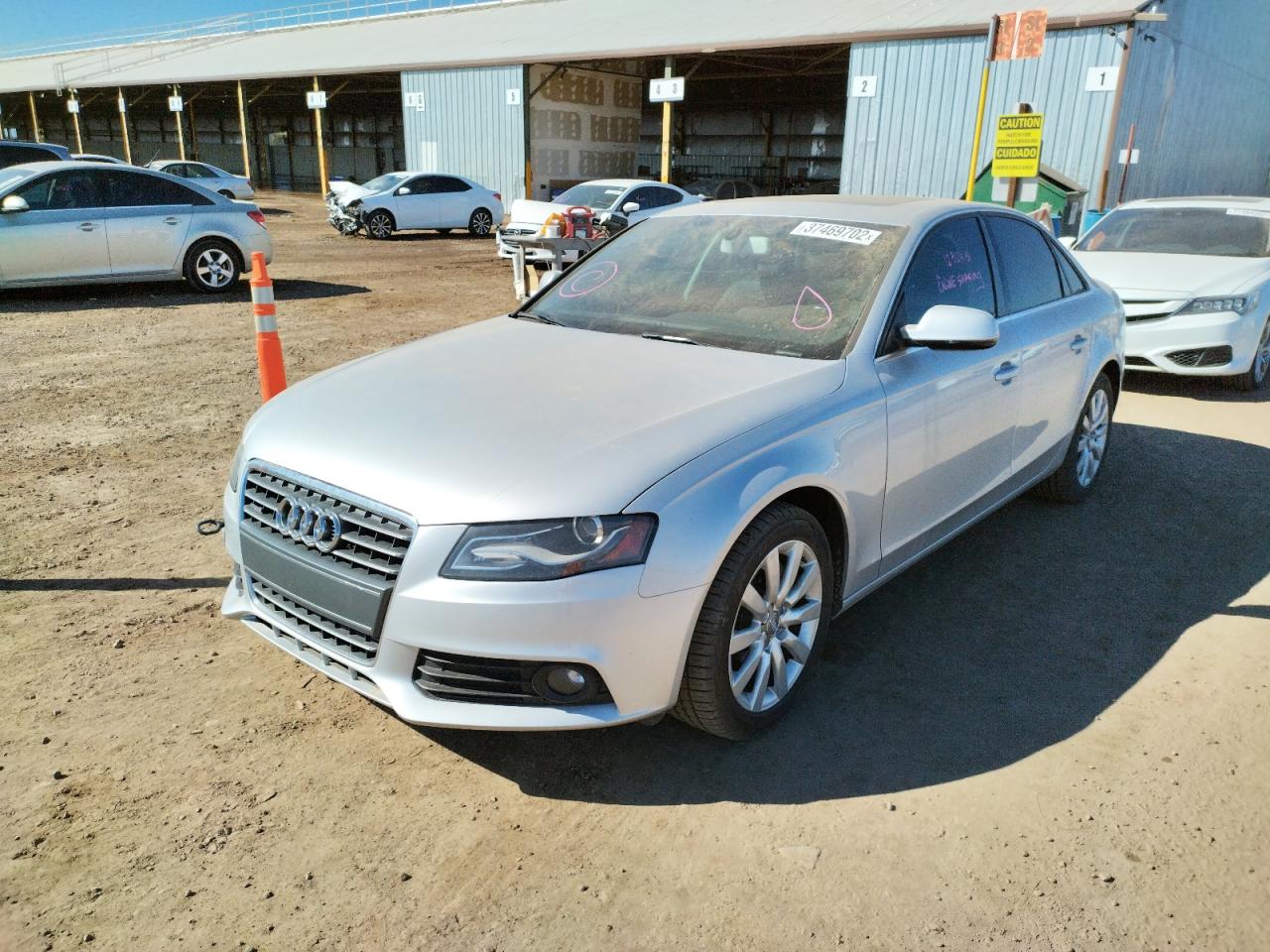 Photo 2 from auction – 2012 AUDI A4 PREMIUM with VIN WAUBFAFLXCA118454