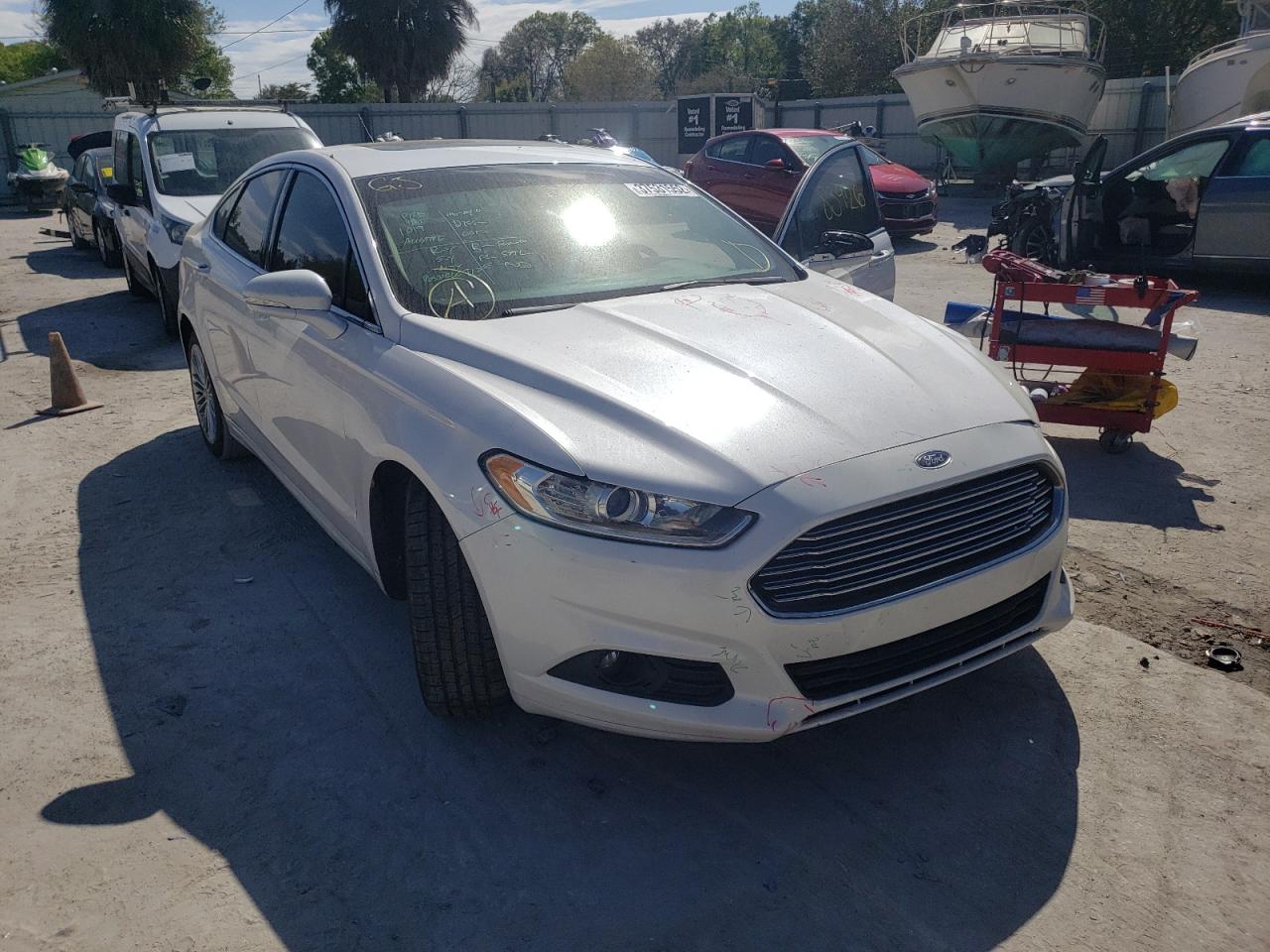 FORD FUSION SE 2016 with VIN 3FA6P0H93GR254858 - Photo from auction