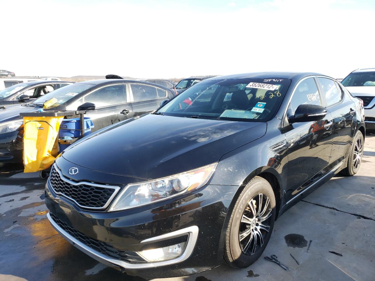 Photo 2 from auction – 2013 KIA OPTIMA HYB with VIN KNAGM4AD8D5043793