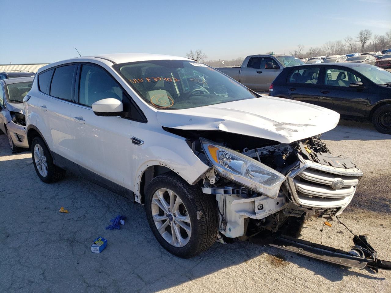 Photo 1 from auction – 2017 FORD ESCAPE SE with VIN 1FMCU0GD7HUE39402