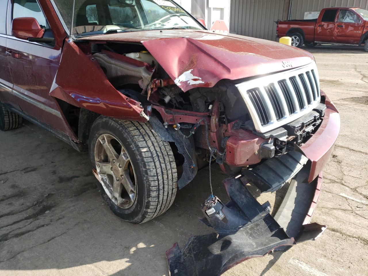 Photo 9 from auction – 2008 JEEP GRAND CHER with VIN 1J8HR58N58C236054