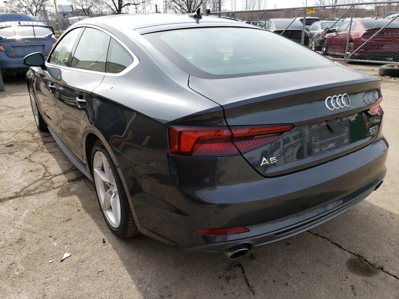 Foto 3 de la subasta – 2018 AUDI A5 PREMIUM con VIN WAUENCF52JA099389