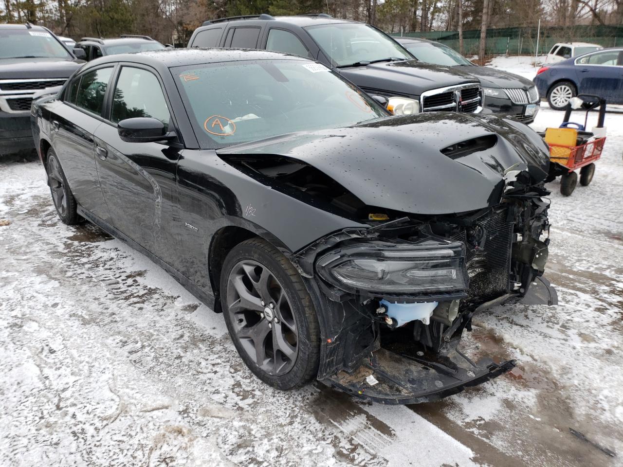 DODGE CHARGER R/ 2019 with VIN 2C3CDXCT3KH526805 - Photo from auction