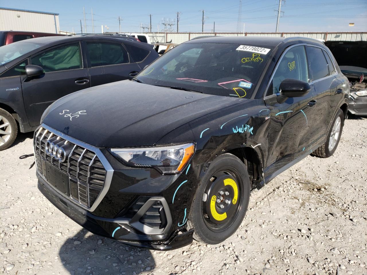 Photo 2 from auction – 2021 AUDI Q3 PREMIUM with VIN WA1DECF31M1067903