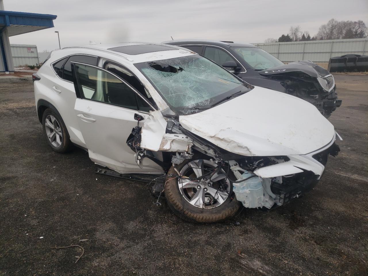 LEXUS NX 200T BA 2017 with VIN JTJBARBZ2H2146161 - Photo from auction