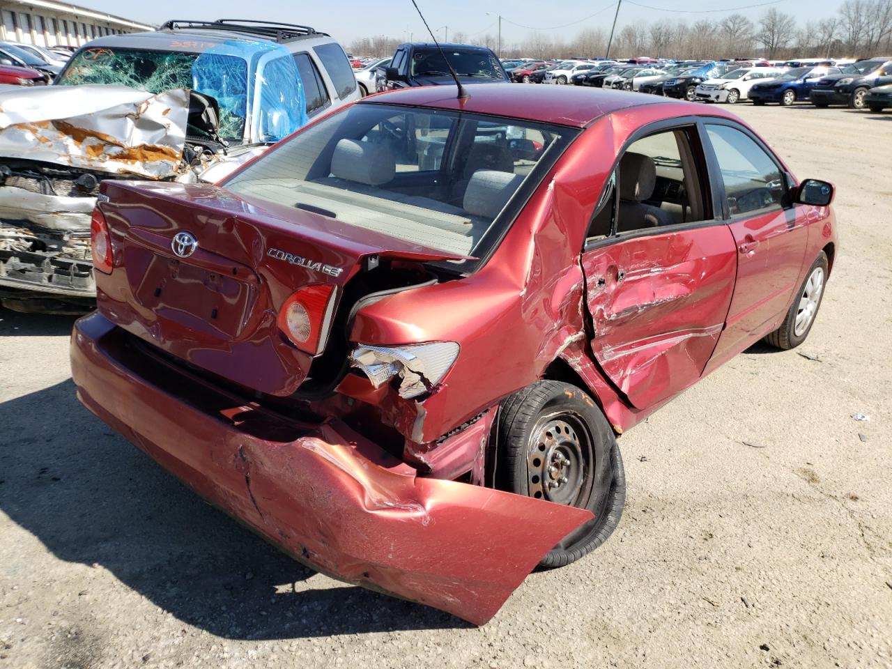 Photo 4 from auction – 2003 TOYOTA COROLLA CE with VIN 1NXBR38E73Z122914