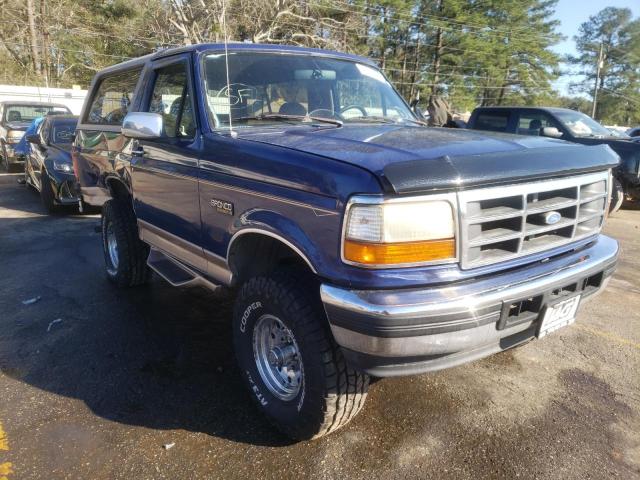 FORD BRONCO U10 1996 with VIN 1FMEU15N3TLB58979 - Photo from auction