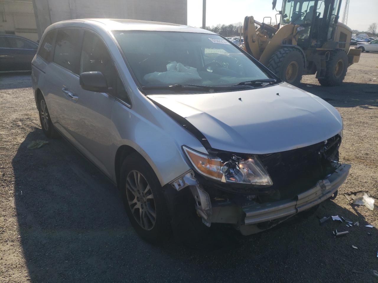 HONDA ODYSSEY EX 2011 with VIN 5FNRL5H69BB013130 - Photo from auction