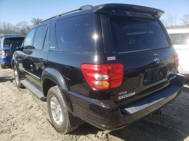 Photo 3 from auction – 2004 TOYOTA SEQUOIA LI with VIN 5TDBT48A44S231586