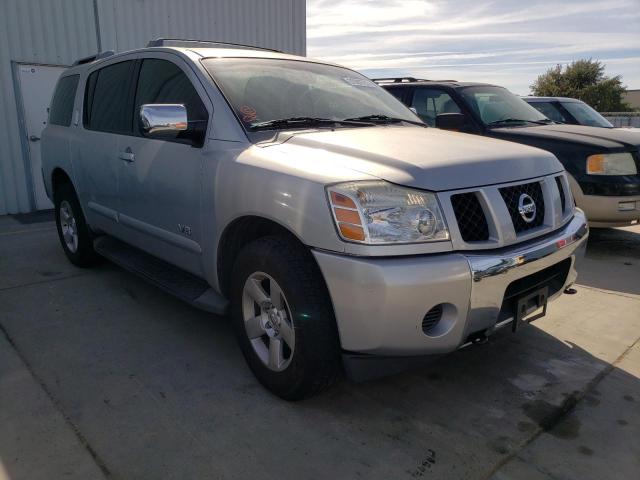 NISSAN ARMADA 2007 with VIN 5N1AA08C17N700828 - Photo from auction