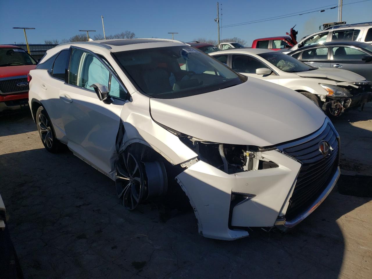 LEXUS RX 350 BAS 2017 with VIN 2T2BZMCA6HC120215 - Photo from auction