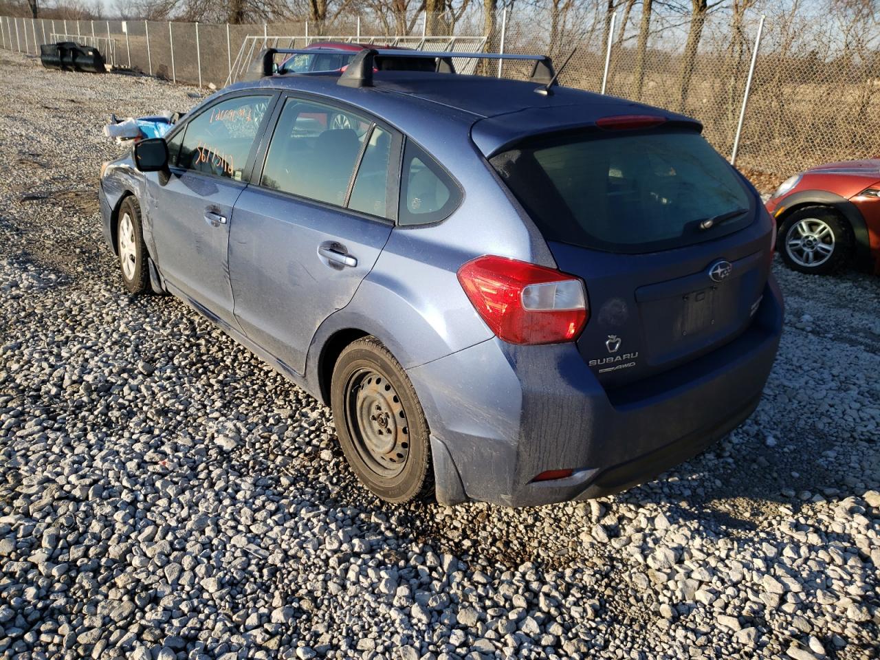 Photo 3 from auction – 2012 SUBARU IMPREZA with VIN JF1GPAA68CH247118