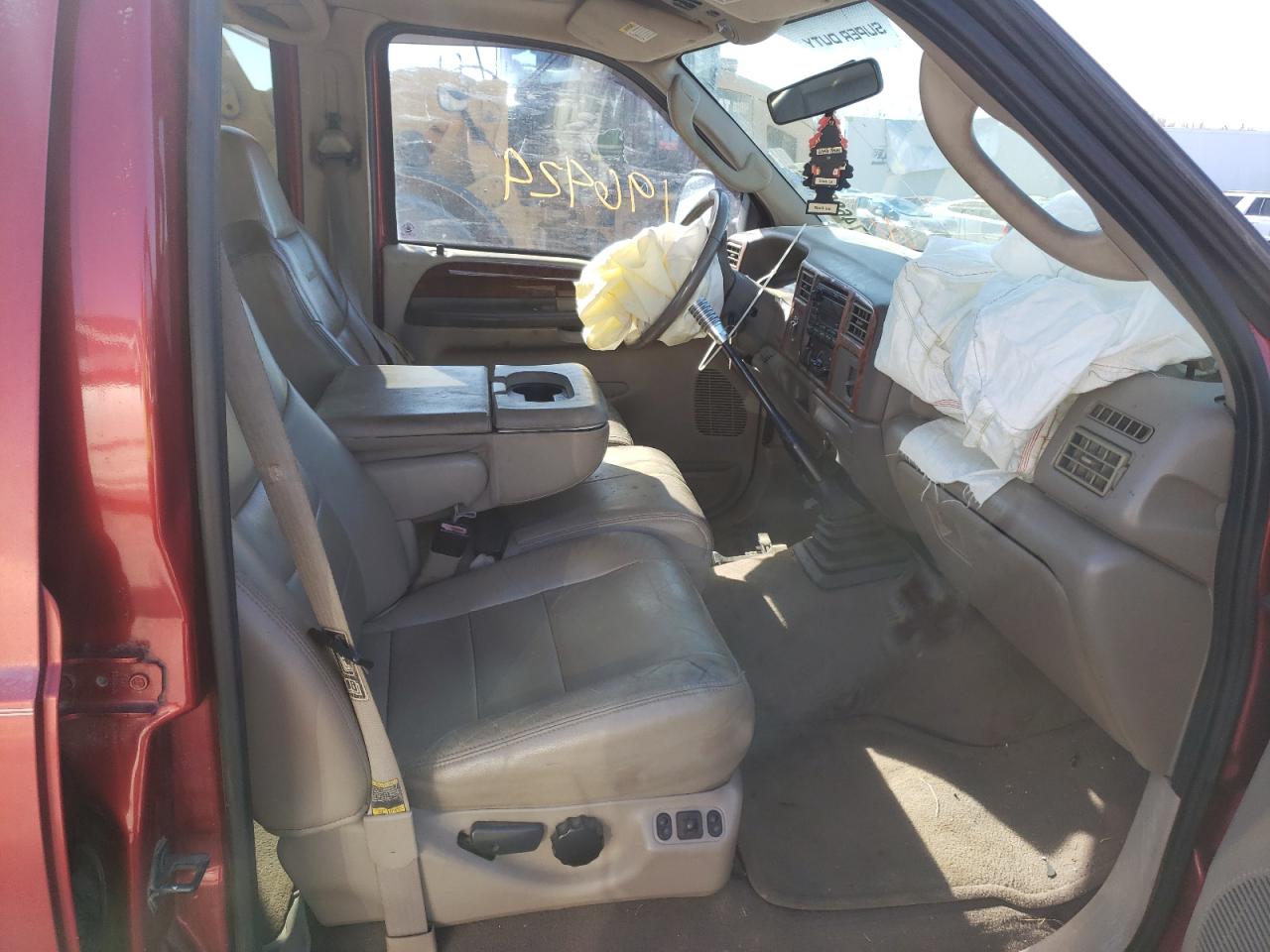 Photo 5 from auction – 2003 FORD F250 SUPER with VIN 1FTNW20P03ED62267
