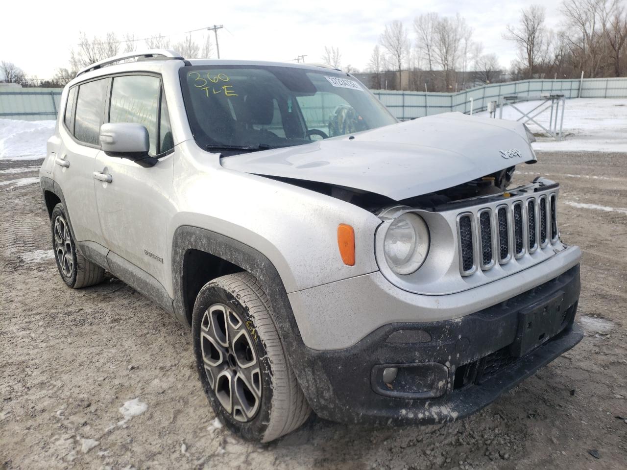 JEEP RENEGADE L 2015 with VIN ZACCJBDT3FPC39118 - Photo from auction