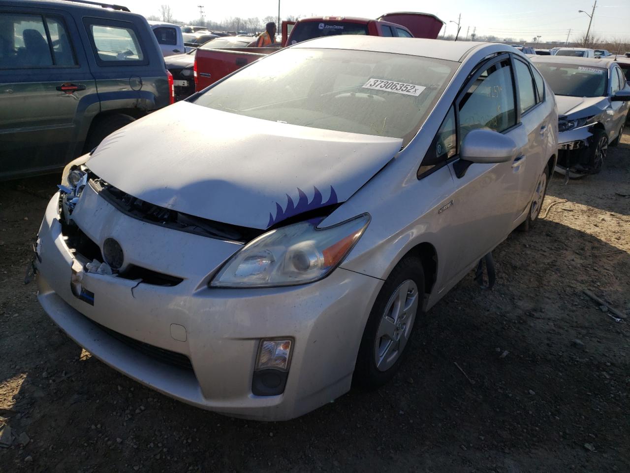 Photo 2 from auction – 2010 TOYOTA PRIUS with VIN JTDKN3DU1A0112574