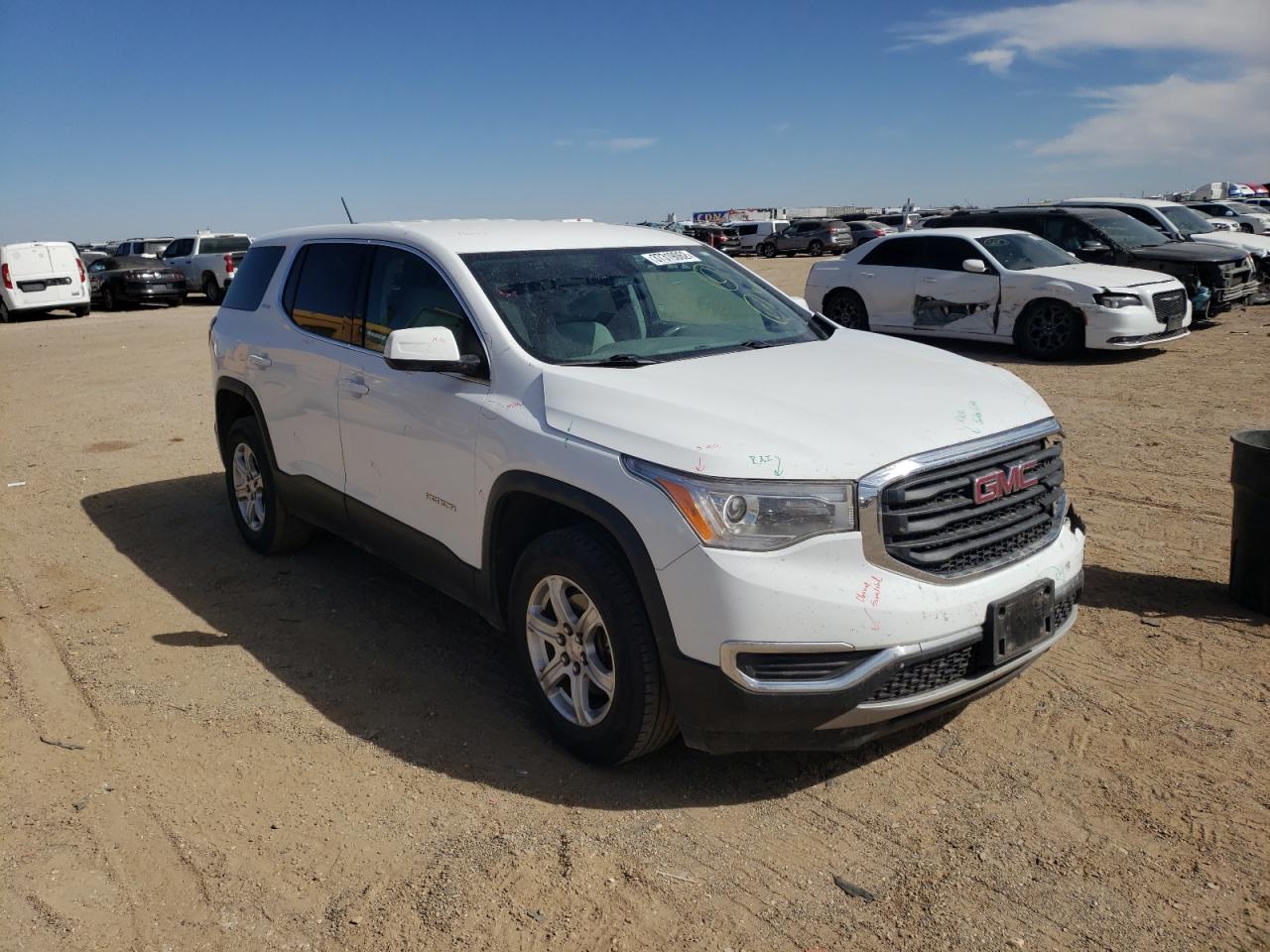 GMC ACADIA SLE 2017 with VIN 1GKKNKLA0HZ245760 - Photo from auction