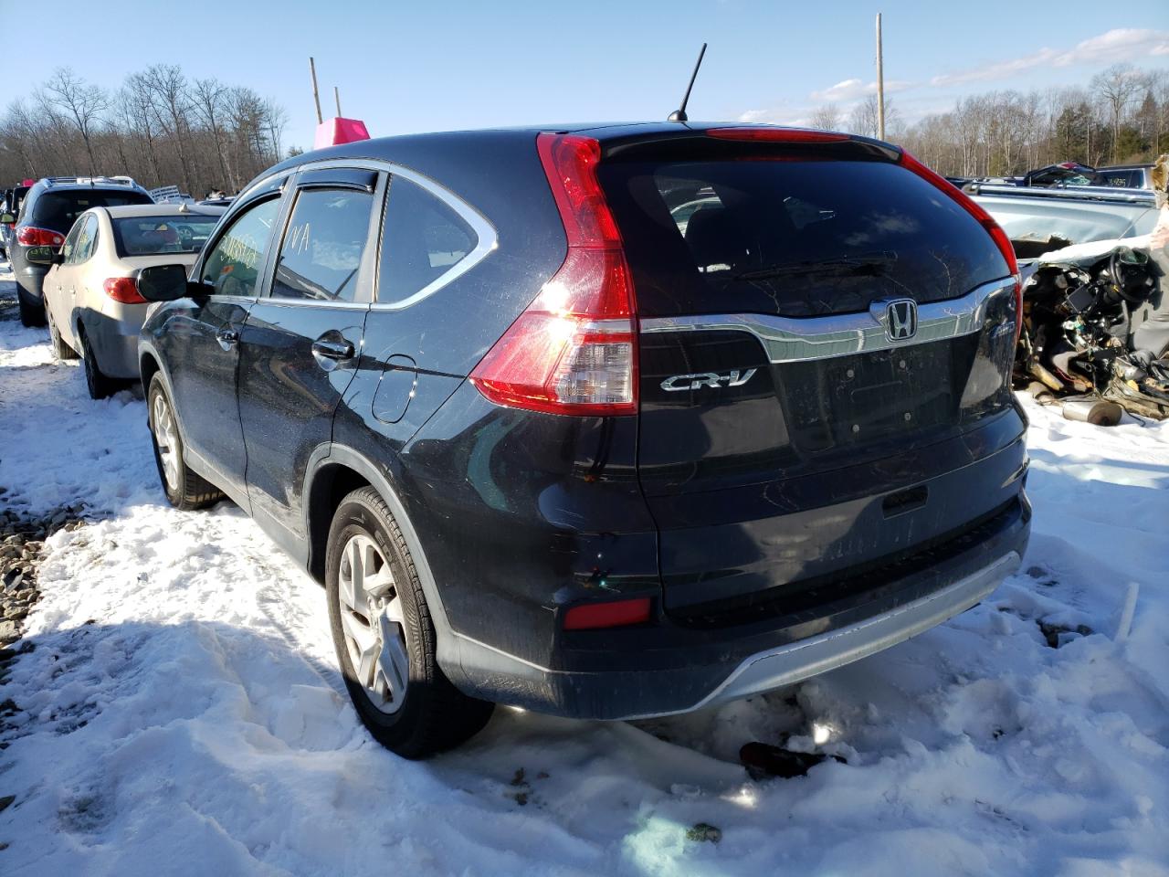 Photo 3 from auction – 2015 HONDA CR-V EX with VIN 2HKRM4H58FH652055