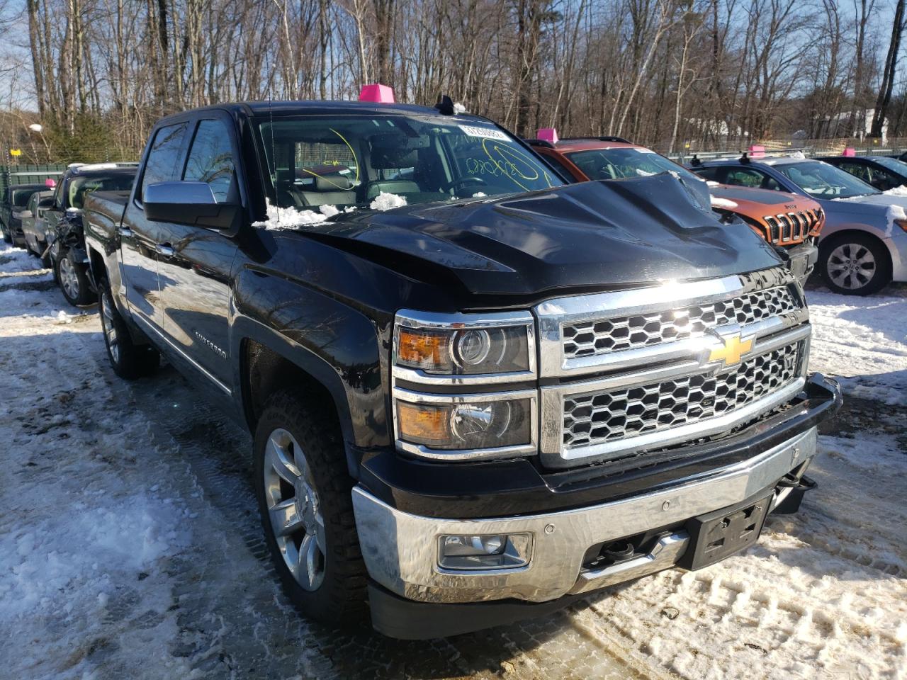 CHEVROLET SILVERADO 2015 with VIN 3GCUKSEC1FG247980 - Photo from auction
