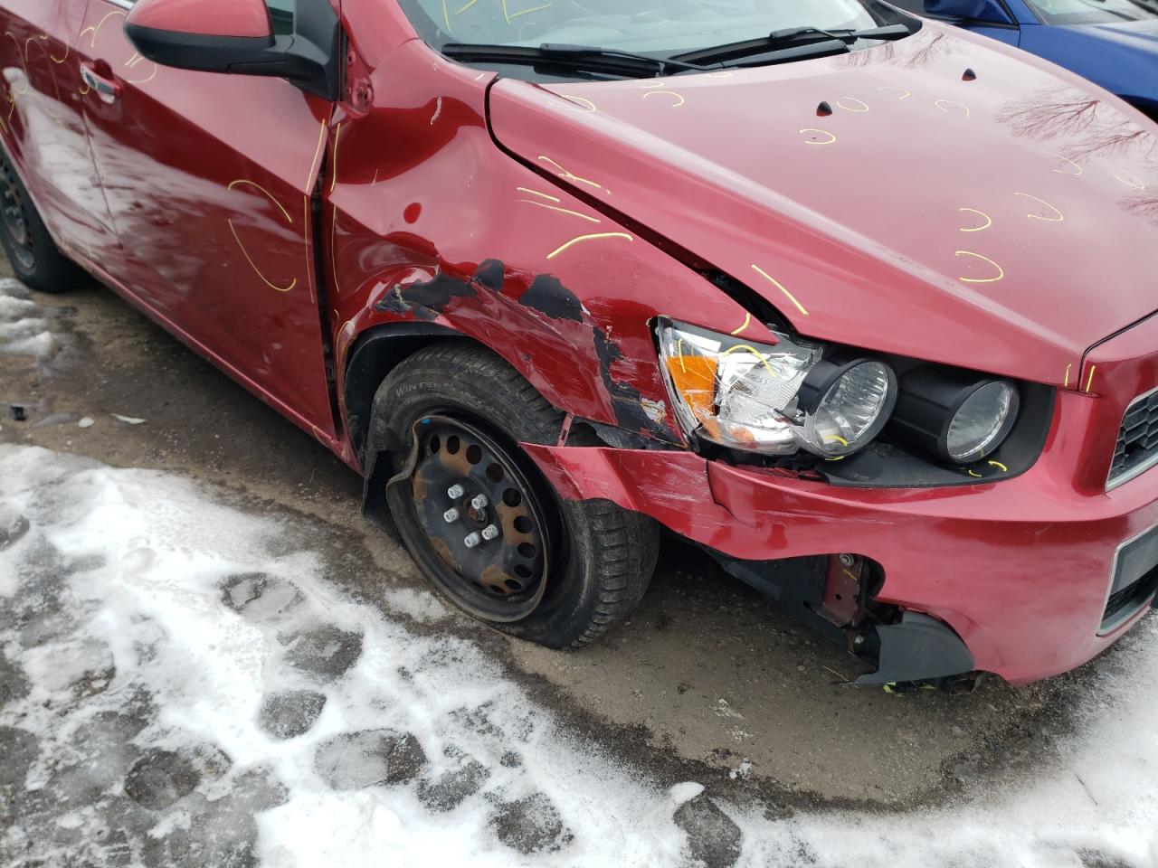 Photo 9 from auction – 2012 CHEVROLET SONIC LT with VIN 1G1JC5EH5C4130272
