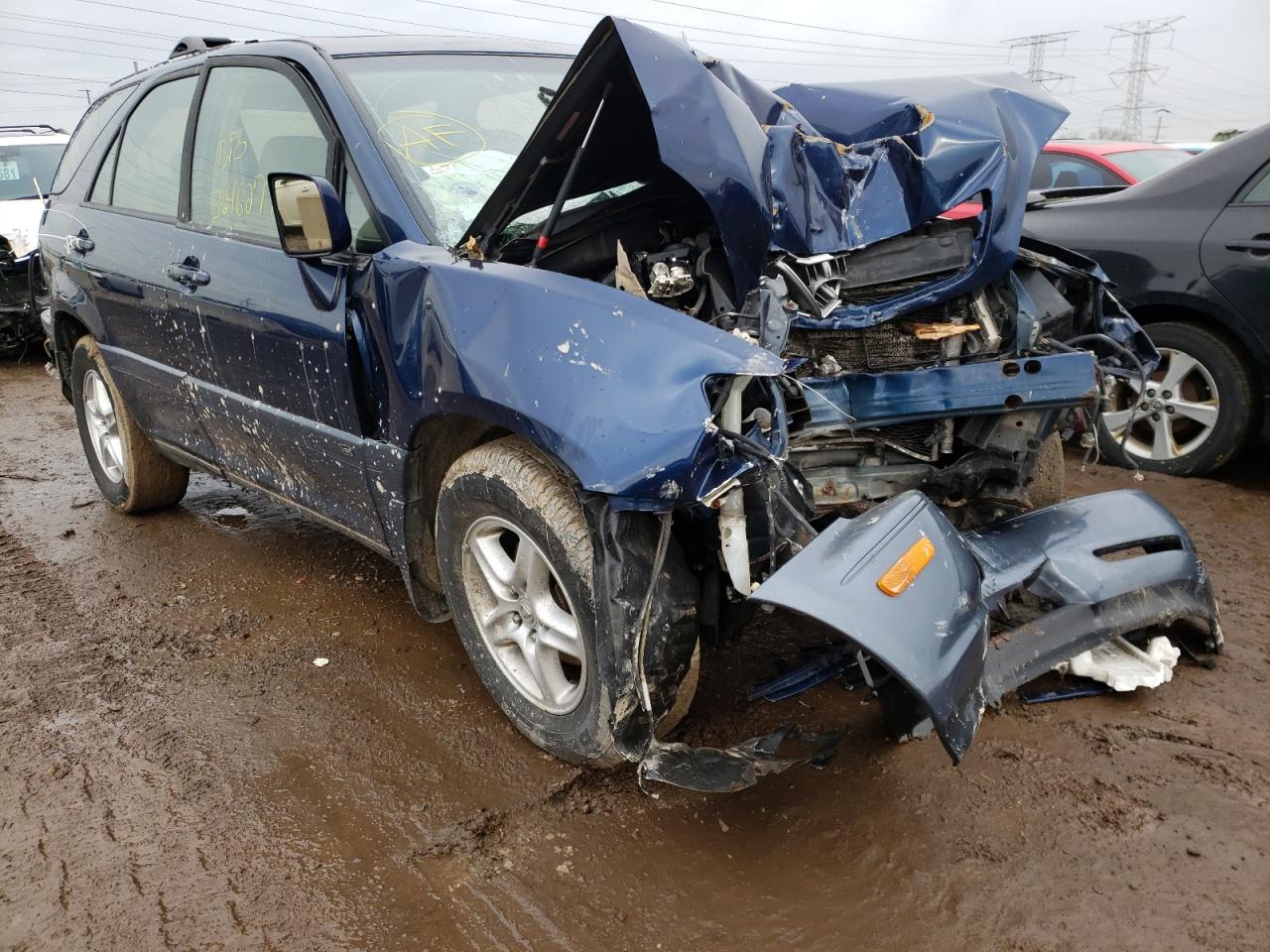 LEXUS RX 300 2001 with VIN JTJHF10U810194561 - Photo from auction