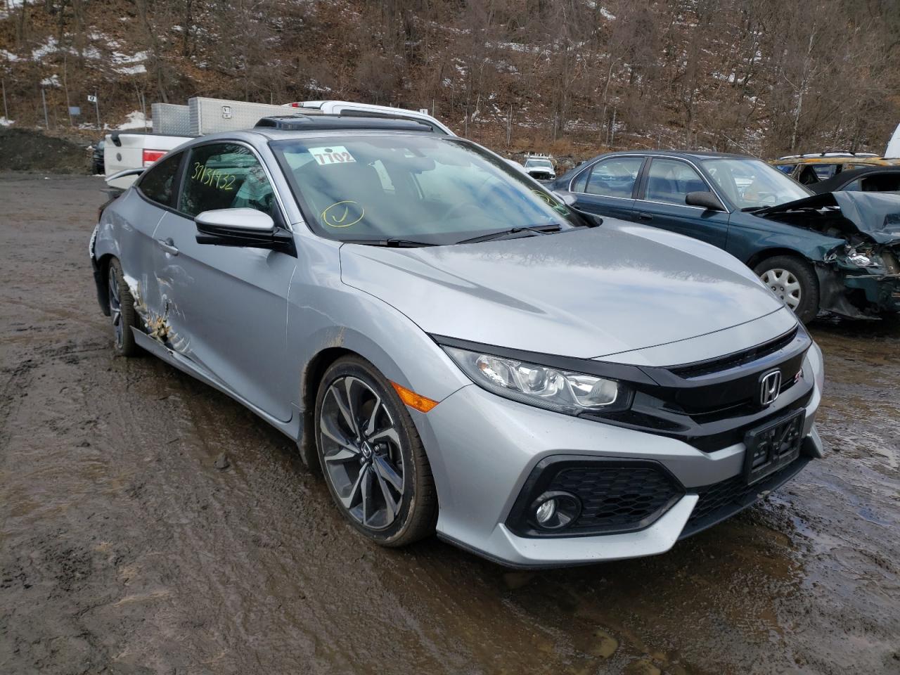 HONDA CIVIC SI 2018 with VIN 2HGFC3A59JH758009 - Photo from auction