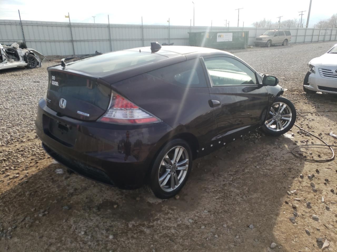 Photo 4 from auction – 2013 HONDA CR-Z EX with VIN JHMZF1D64DS004040
