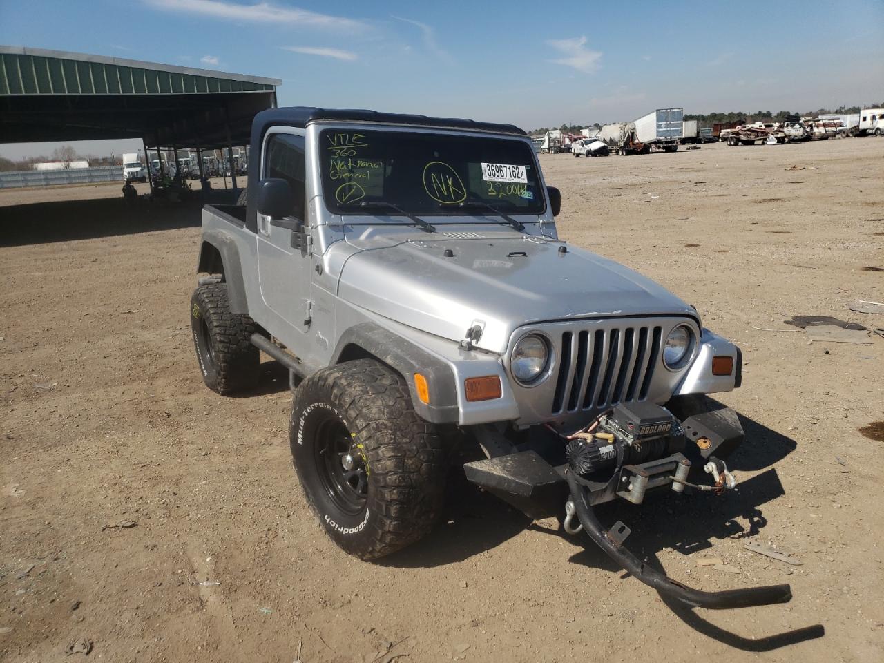 JEEP WRANGLER / 2005 with VIN 1J4FA44S95P320064 - Photo from auction