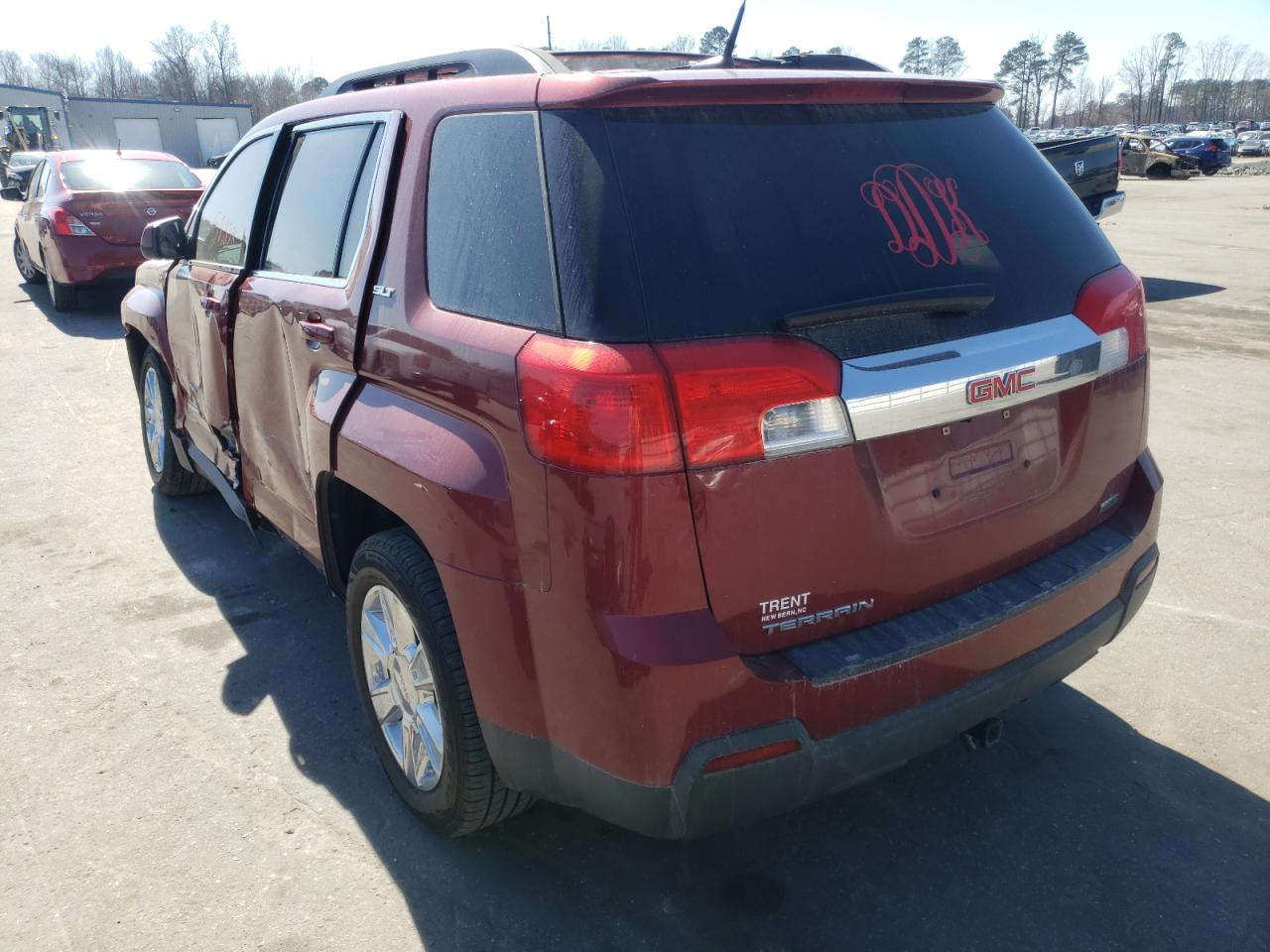 Photo 3 from auction – 2012 GMC TERRAIN SL with VIN 2GKALUEK9C6227698