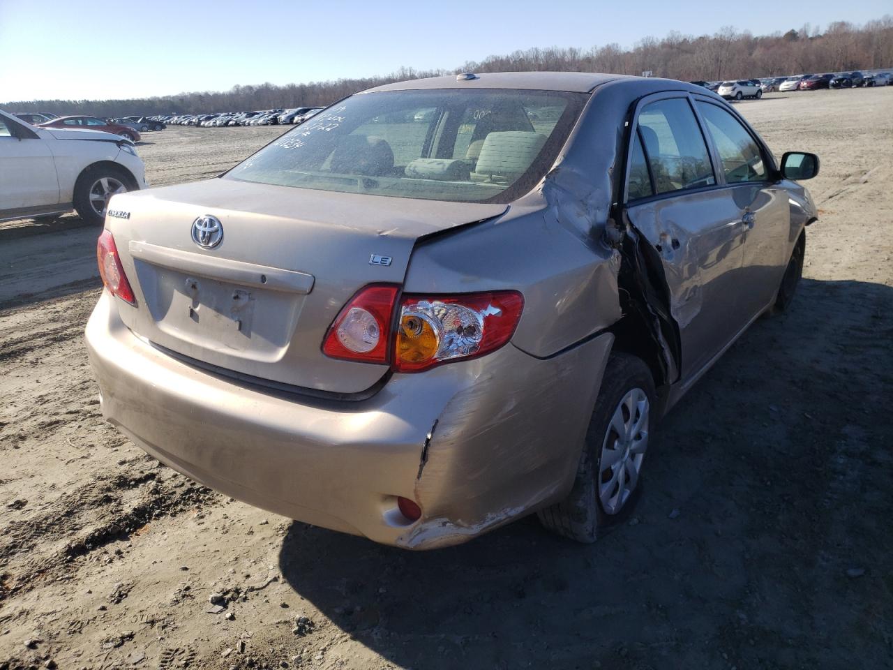 Photo 4 from auction – 2009 TOYOTA COROLLA BA with VIN 1NXBU40E69Z061399