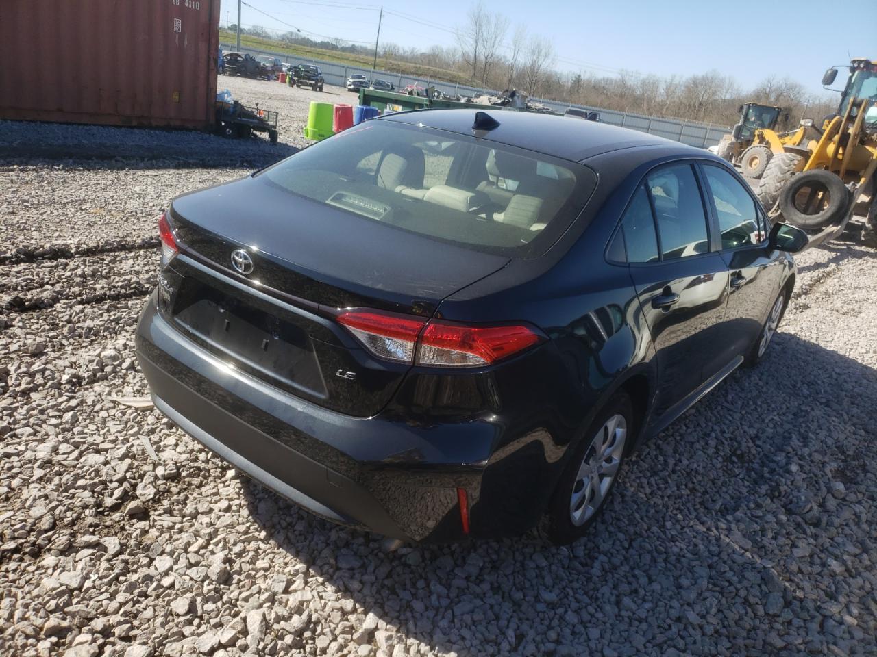 Photo 4 from auction – 2022 TOYOTA COROLLA LE with VIN JTDEPMAE4NJ195914