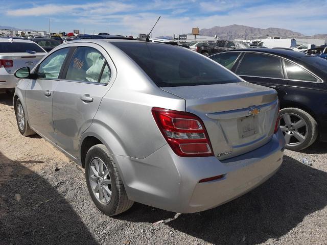 Photo 3 from auction – 2017 CHEVROLET SONIC LT with VIN 1G1JD5SG2H4131816