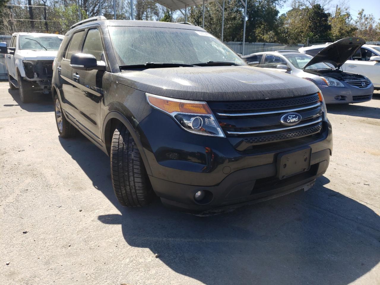 FORD EXPLORER L 2014 with VIN 1FM5K7F87EGA67453 - Photo from auction