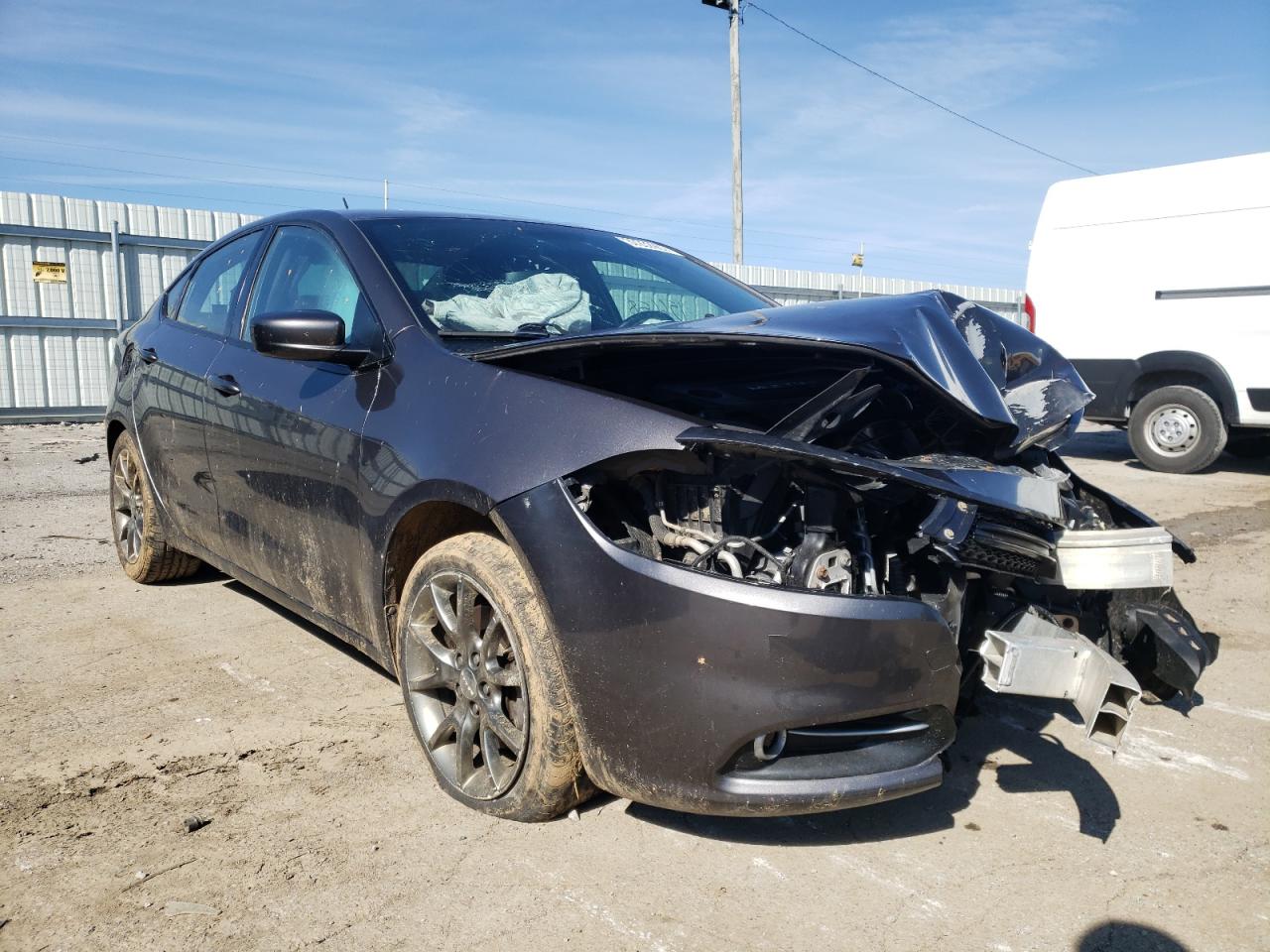 DODGE DART SXT 2014 with VIN 1C3CDFBB4ED830133 - Photo from auction