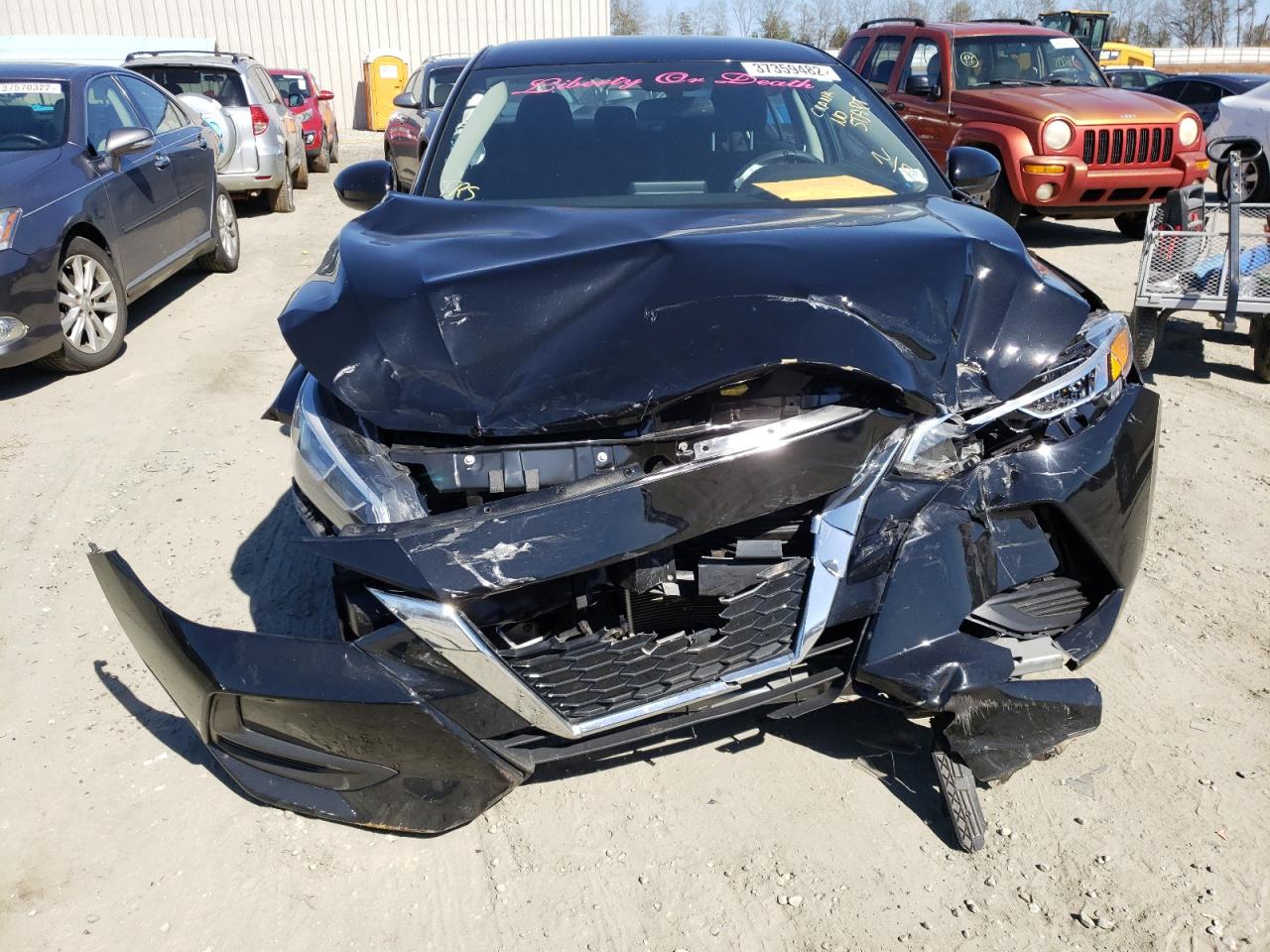 Photo 7 from auction – 2020 NISSAN SENTRA S with VIN 3N1AB8BV3LY222003