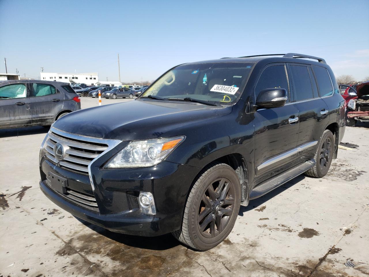 Photo 2 from auction – 2014 LEXUS LX 570 with VIN JTJHY7AX4E4154868