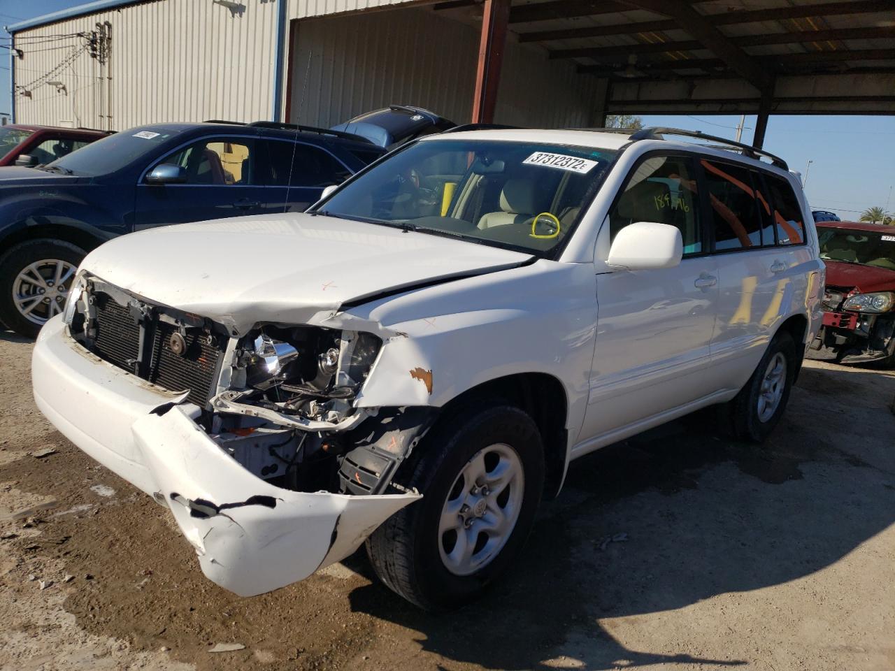 Photo 2 from auction – 2007 TOYOTA HIGHLANDER with VIN JTEGD21AX70160303