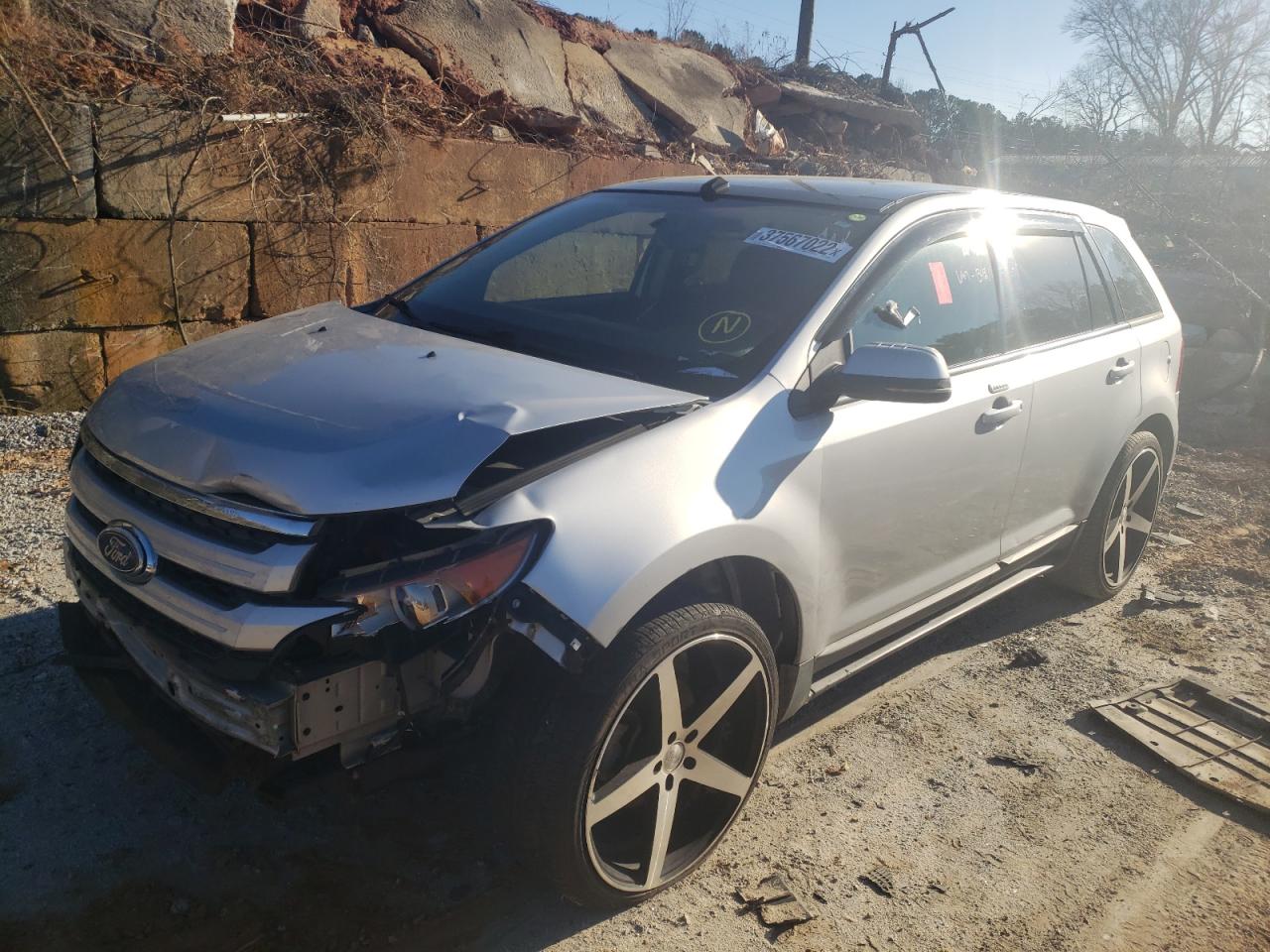 Photo 2 from auction – 2013 FORD EDGE SEL with VIN 2FMDK3J97DBB49211