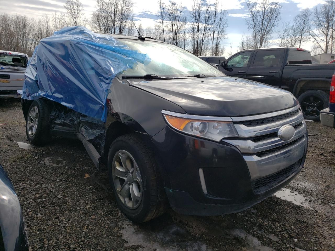 FORD EDGE SEL 2013 with VIN 2FMDK4JC0DBC25675 - Photo from auction