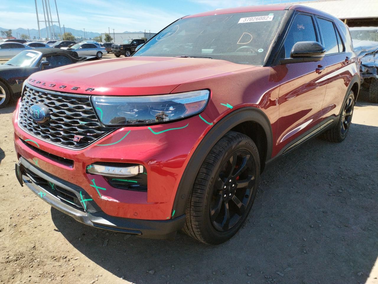 Photo 2 from auction – 2021 FORD EXPLORER S with VIN 1FM5K8GC7MGA24450