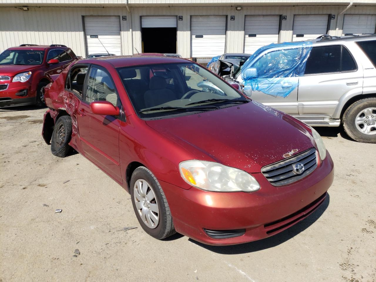 Photo 1 from auction – 2003 TOYOTA COROLLA CE with VIN 1NXBR38E73Z122914
